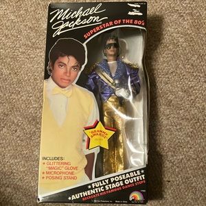 Vintage New in box Michael Jackson doll